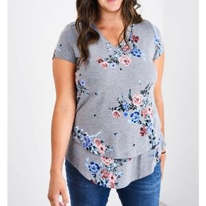 New! Latched Mama || nursing top. Size Small